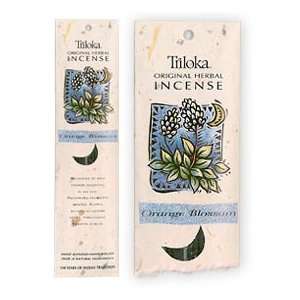  Triloka Orange Blossom All Natural Herbal Incense