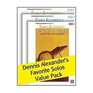  Dennis Alexanders Favorite Solos Value Pack Musical 