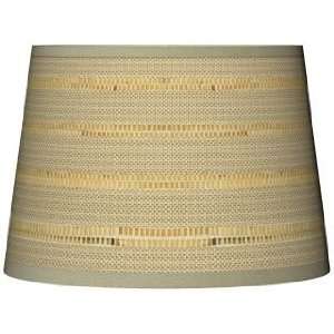  Woven Reed Tapered Giclee Lamp Shade 10x12x8 (Spider 