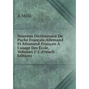 Nouveau Dictionnaire De Poche FranÃ§ais Allemand Et Allemand FranÃ 