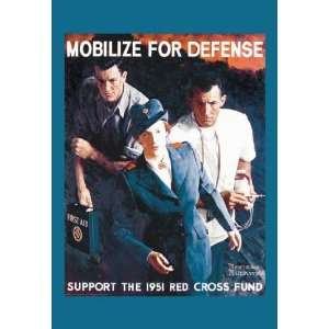  Exclusive By Buyenlarge Mobilize for Defense 12x18 Giclee 