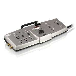  Philips SPP734517 Resettable 10 Outlet Surge Protector (4 