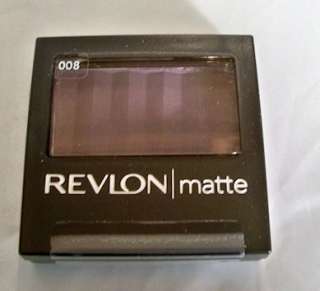 REVLON MATTE Luxurious Color Eye Shadow   AUBERGINE #008  