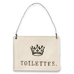  Toilettes Wall Plaque