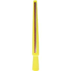  SE Plastic ring stick yellow color measure up to size 15 