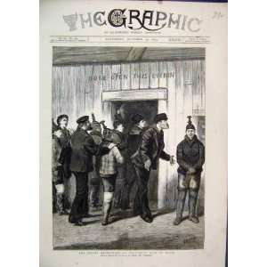   Arctic Expedition 1875 Esquimaux Ball Disco Men Sketch