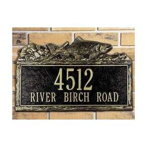    Personalized Fishing Address or Name Plaque