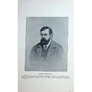   Antique Portrait 1897 Frank Buckland BailyS Magazine