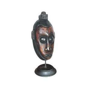 Carved Mask on Stand   12 High Quality