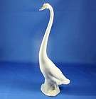 Nao by Lladro Vintage Long Neck Goose Porcelain Figurine 13 Tall Mint 