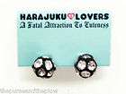 NEW HARAJUKU LOVERS CRYSTAL BALL CHAIN DROP EARRINGS items in THE 