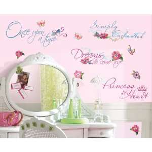  Disney Princess   Princess Quotes Peel & Stick Wall Decal 