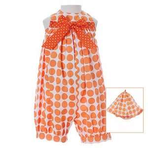 Newborn Baby Infant Girls Clothes ORANGE OUTFIT MOLLY 
