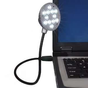  10 LED Super Bright Flexible Snake Light, Black