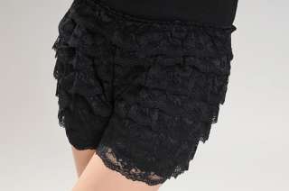 New Safety 8 Layers Lace Shorts Trousers Leggings Pants  