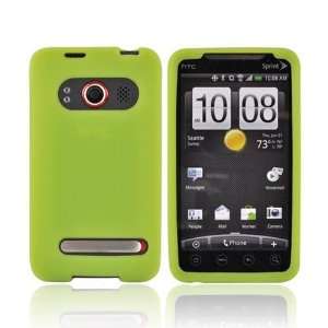  For Premium HTC Evo 4G Silicone Case Rubber Skin GREEN 