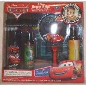 Disney Cars bath Set/6 Piece Grooming Set/Cars razor/Cars Shampoo/Bath 