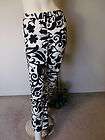 Chicos Ankle Length Straight Leg Stretch Pants Size 2.5  
