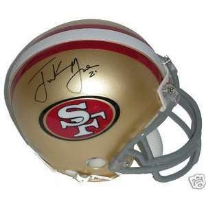 Frank Gore Signed San Francisco 49ers Mini Helmet