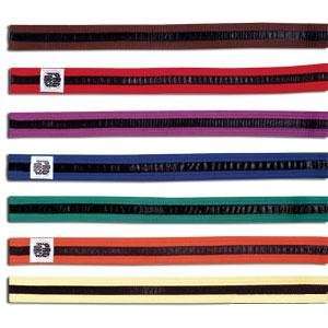  Black Striped Rank Belts