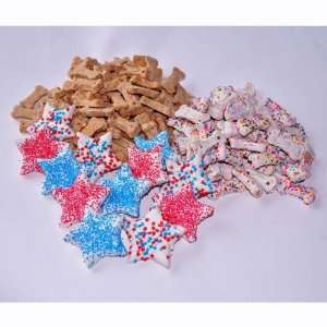    Foppers 156 Piece Patriotic Dog Treat Gift Set