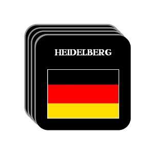 Germany   HEIDELBERG Set of 4 Mini Mousepad Coasters