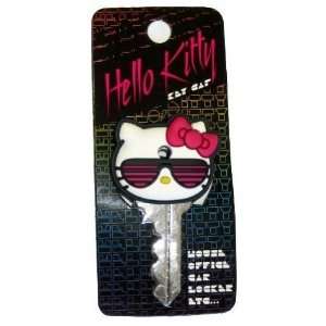   Brand New Hello Kitty with Magenta Sunglasses Key Cap 