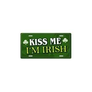  Kiss me I am Irish   Decorative License Plates Car Auto 