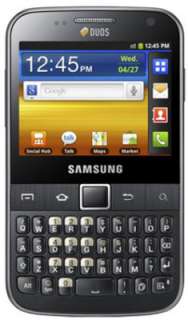 Samsung Galaxy Y Pro Duos B5512 (Metallic Black) 832 MHz Processor Wi 