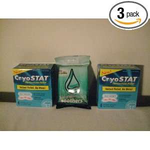 CryoStat Hemorrhoid Relief Cold Therapy Packs (2 Pack) With a Free 