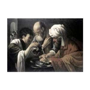  Hendrick Terbrugghen   Pilate Washing His Hands Giclee 