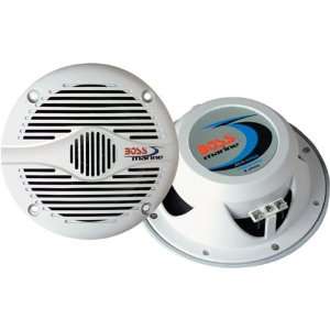  Boss Audio MR60W 6.5 2 Way 200 Watt White Marine Speakers 