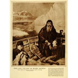  1934 John Collier Last Voyage of Henry Hudson Explorer 