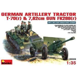  Miniart 1/35 German Artillery Tractor T 70 & 7 MNA35039 