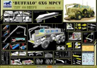 BRONCO 1/35 Buffalo 6X6 MPCV #BRO CB35100  