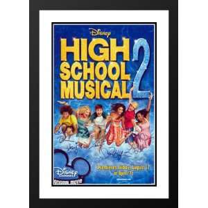 High School Musical 2 32x45 Framed and Double Matted Movie Poster   H 