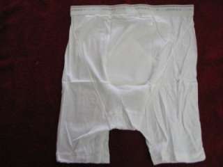 Vintage underwear white Jockey midway Y front boxer brief 36 USA made 