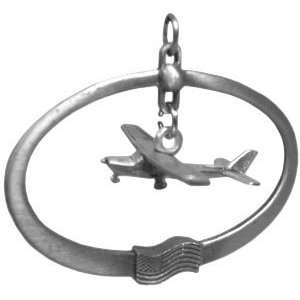  Pewter Aircraft Ornament 