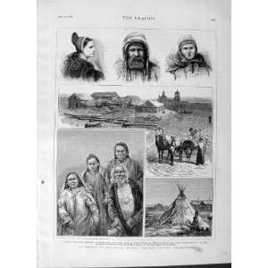  1877 Siberia Captain Wiggins Expedition Lapland Obdorsk 