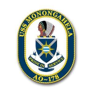  US Navy Ship USS Monongahela AO 178 Decal Sticker 3.8 6 