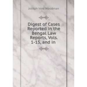   Supplemental Volume of Full Bench Rulings Joseph Vere Woodman Books