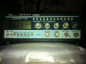 ITT GX240 Metrix Function Generator & Frequency Meter  