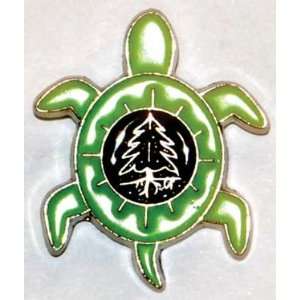  Enameled Turtle Pin