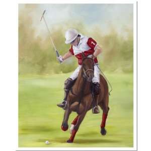   Horse of Sport I by Michelle Moate Signed Giclee Art