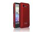 HARD MESH CASE COVER FILM HTC INCREDIBLE S 2 G11 Red  