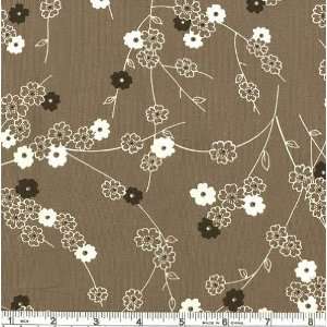  45 Wide Michael Miller Zen Blossoms Putty Fabric By The 