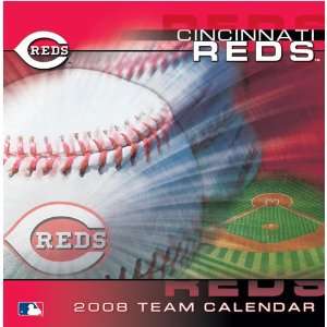  CINCINNATI REDS 2008 MLB Daily Desk 5 x 5 BOX CALENDAR 