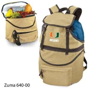   of Miami Embroidered Zuma Picnic Backpack Beige