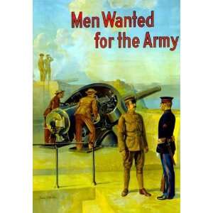 Exclusive By Buyenlarge Men Wanted for the Army 20x30 poster  
