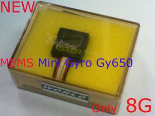 GY650 Gyro Ultrathin MEMS Mini Kreisel Heading Hold,8g  